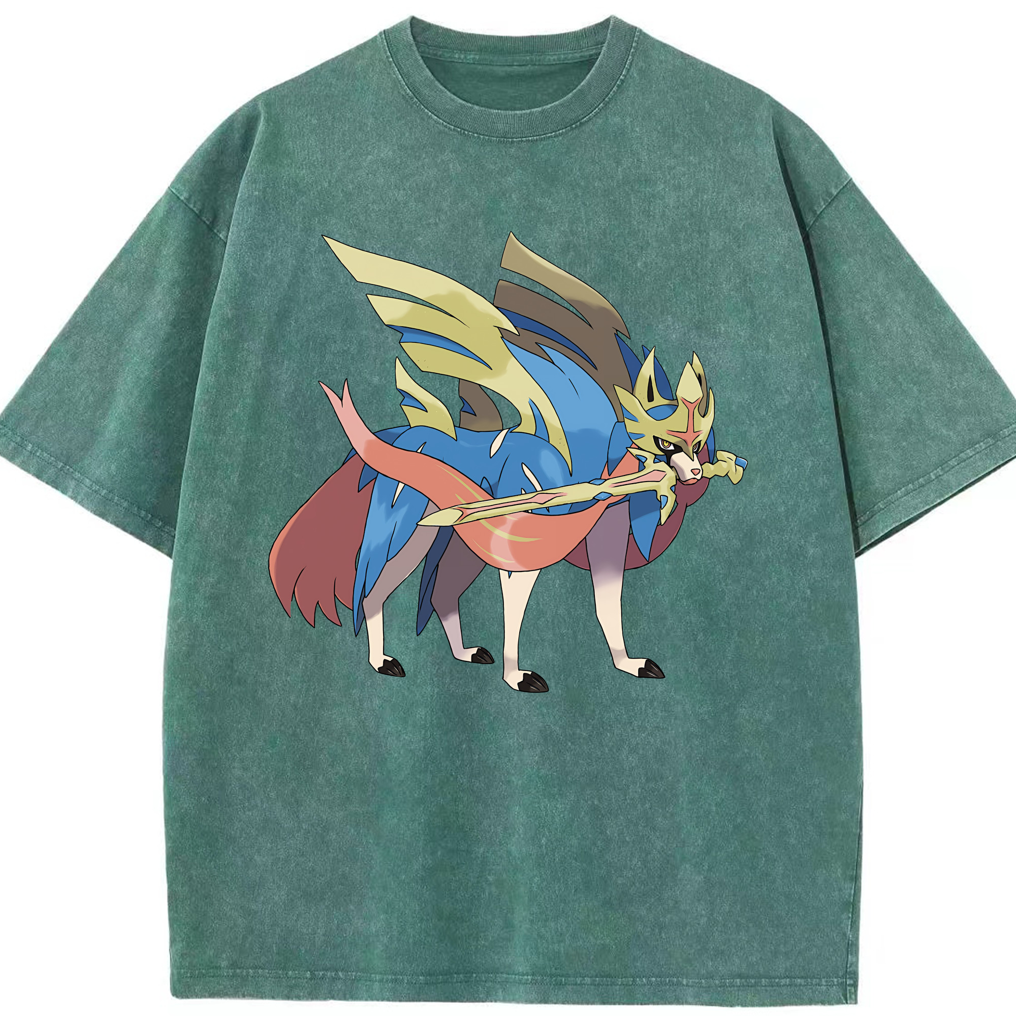 （画像用） ポケットモンスター Pokémon 綿100% ヴィンテージ風 半袖Tシャツ（フロントプリント）